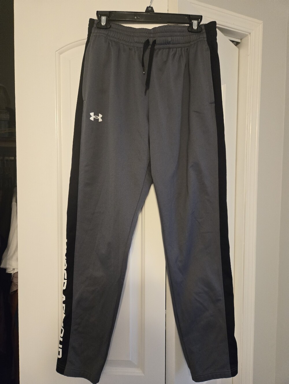 Under Armour Gray and Black Men's Jogger Pants